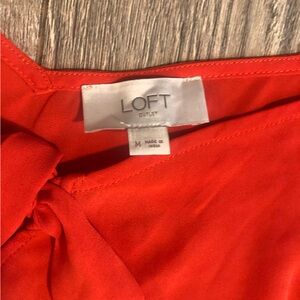 LOFT tank top with adjustable straps